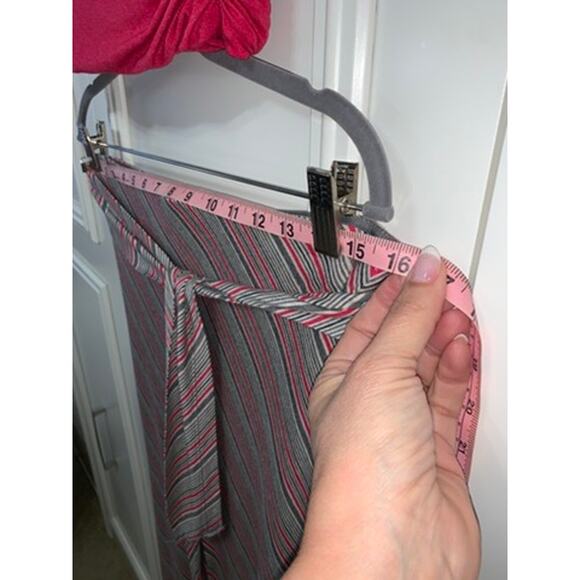 Sophie Max Women's XS Multicolor Striped Skirt & Top Set Casual Outfit - Picture 13 of 14